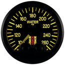 Autometer Stack Pro Control 52mm 100-260 deg F Water Temp Gauge - Black (1/8in NPTF Male)