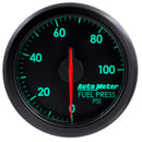 Autometer Airdrive 2-1/6in Fuel Pressure Gauge 0-100 PSI - Black