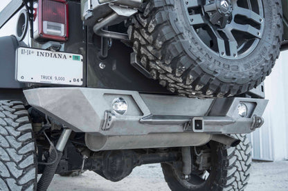 LOD JK Destroyer Shorty Rear Bumper w/ Tire Carrier 2007-2017