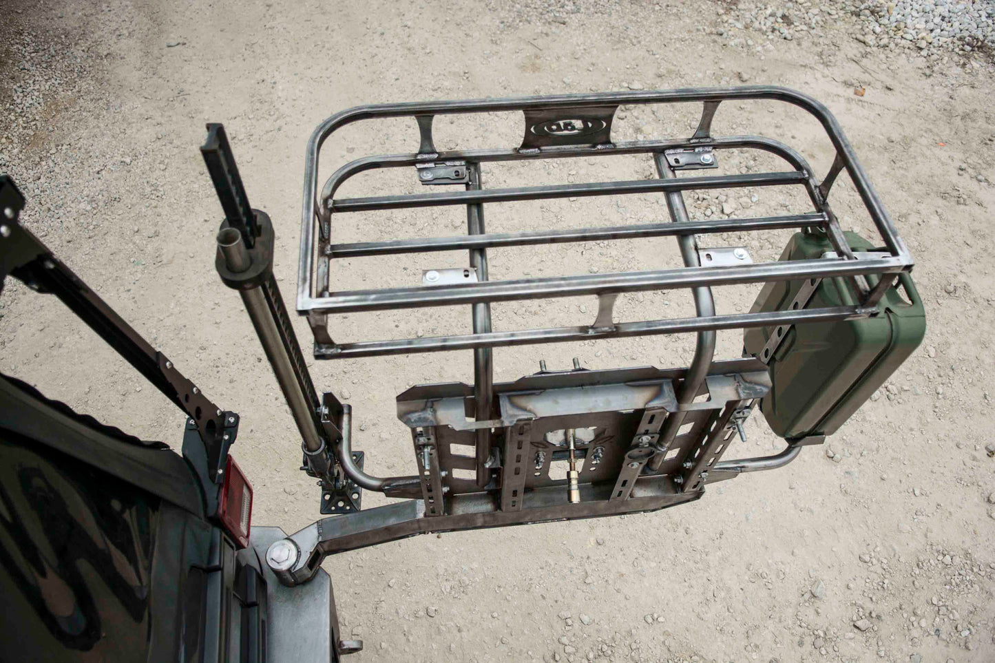 LOD JK Destroyer Shorty Rear Bumper w/ Tire Carrier 2007-2017