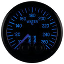 Autometer Stack Pro Control 52mm 100-260 deg F Water Temp Gauge - Black (1/8in NPTF Male)
