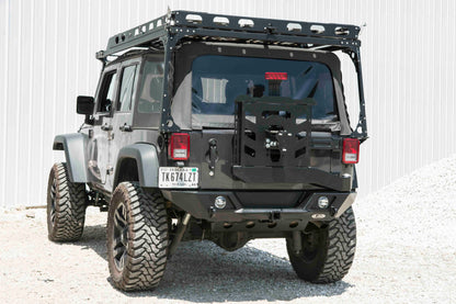 LOD JK Destroyer Shorty Rear Bumper w/ Tire Carrier 2007-2017