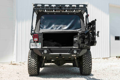 LOD JK Destroyer Shorty Rear Bumper w/ Tire Carrier 2007-2017