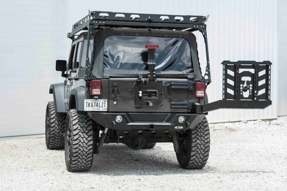 LOD JK Destroyer Shorty Rear Bumper w/ Tire Carrier 2007-2017
