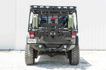 LOD JK Destroyer Shorty Rear Bumper w/ Tire Carrier 2007-2017