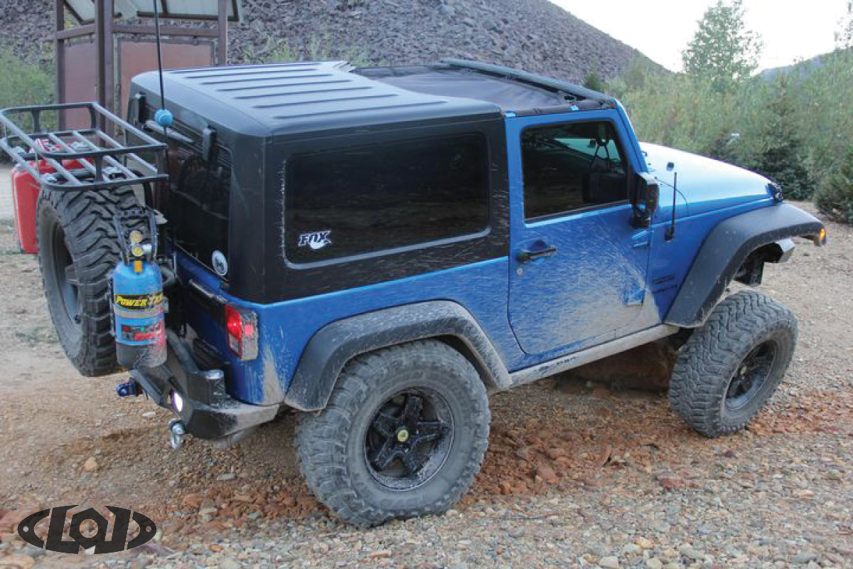 LOD JK Destroyer Shorty Rear Bumper w/ Tire Carrier 2007-2017