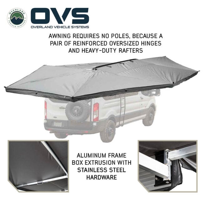 Overland Vehicle Systems I Kamper Stainless bolt kit set of 5