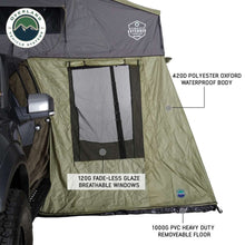 Overland Vehicle Systems HD Nomadic N2E - Annex Room With Floor, Green Body & Green Trim