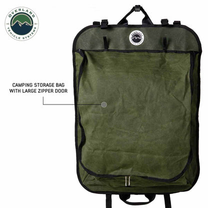 Overland Vehicle Systems Camping Storage Bag - #16 Waxed Canvas