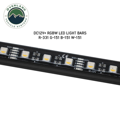 Overland Vehicle Systems 4 Pcs Universal RGBWW LED Light Kit