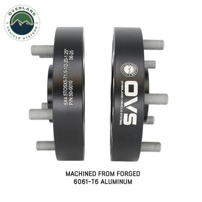Overland Vehicle Systems 5x4.5 1.25" Wheel Spacer (Pair)