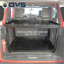 Overland Vehicle Systems Cargo Storage Rack with Shelf and Sliding Extension