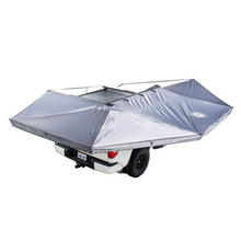 Overland Vehicle Systems XD Nomadic 270 LT - Awning Wall  Kit 1 & 2 W/Black Out  Passenger Side, Black Body, Black Trim W/ Storage Bag