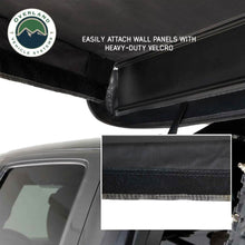 Overland Vehicle Systems XD Nomadic 270 LTE - Awning Walls 1 and 2 Driver Side, Black Body, Black Trim W/ Storage Bag