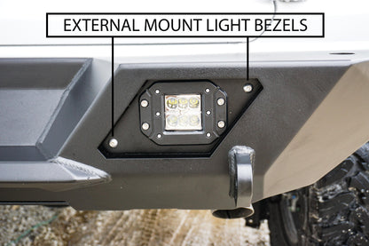 LOD JK Destroyer Shorty Rear Bumper w/ Tire Carrier 2007-2017