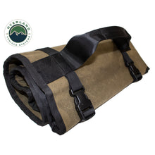 Overland Vehicle Systems Rolled Bag General Tools With Handle And Straps - #16 Waxed Canvas