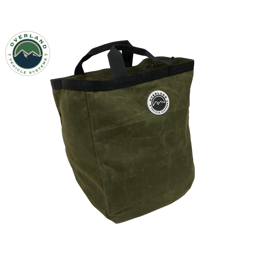 Overland Vehicle Systems Tote Bag #16 Waxed Canvas Bag