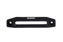 Overland Vehicle Systems Recovery Winch Aluminum Fairlead w/ SCAR Logo Black Powder Coat w/ Clear Finish