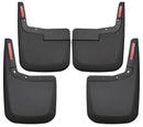 Husky Liners 2015-2017 Ford F-150 w/o Fender Flares Front and Rear Mud Guards - Black