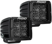 Rigid Industries D Series PRO Midnight Edition - Spot - Diffused - Pair
