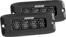 Rigid Industries SR-Q Series PRO Midnight Edition - Spot - Diffused - Pair