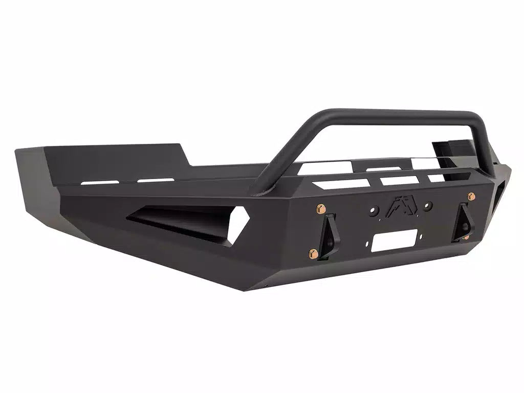 RED STEEL FRONT W/ PRE-RUNNER GUARD BUMPER 05-07 F250/F350/F450/F550