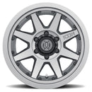 ICON Rebound Pro 17x8.5 5x4.5 0mm Offset 4.75in BS 71.5mm Bore Titanium Wheel