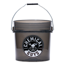 Chemical Guys Heavy Duty Detailing Bucket Smoked Black (4.5 Gal)
