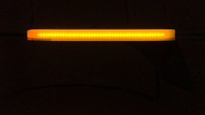 Jeep Wrangler JL/Gladiator 9.5 x 0.75 Inch Slim Chop Kit DRL w/ Sequential Switchback Turn Signal & Side Marker Light