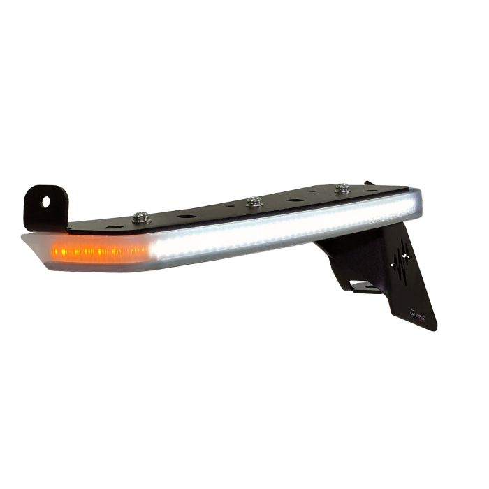 Jeep Wrangler JL/Gladiator 9.5 x 0.75 Inch Slim Chop Kit DRL w/ Sequential Switchback Turn Signal & Side Marker Light
