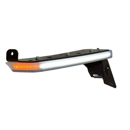 Jeep Wrangler JL/Gladiator 9.5 x 0.75 Inch Slim Chop Kit DRL w/ Sequential Switchback Turn Signal & Side Marker Light