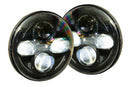 Morimoto Sealed7 LED Headlights LF516; Black Housing; Clear Lens (07-18 Jeep Wrangler JK)