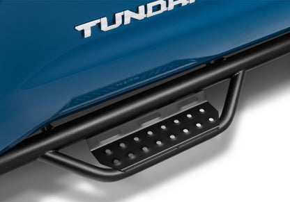 N-Fab 2022 Toyota Tundra CrewMax 5.6ft SB SRW RS Nerf Step - Wheel 2 Wheel - 2in - Tex. Black