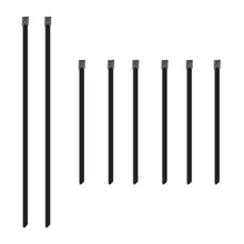 Mishimoto Set of Six 6in & Two 14in Stainless Steel Locking Ties