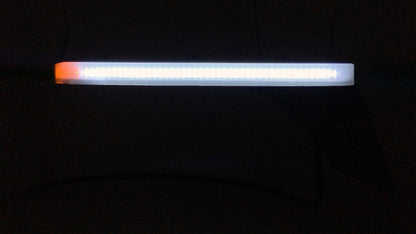 Jeep Wrangler JL/Gladiator 9.5 x 0.75 Inch Slim Chop Kit DRL w/ Sequential Switchback Turn Signal & Side Marker Light