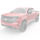 EGR 2019 Chevy 1500 Crew Cab In-Channel Window Visors - Dark Smoke