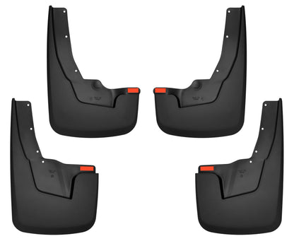 Husky Liners 19-22 RAM 1500 w/ OEM Fender Flares Custom-Molded Front & Rear Mud Guards