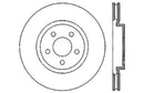 StopTech 05-09 Chrysler 300 (5.7L V8 exc SRT-8) Front Right Slotted & Drilled Rotor