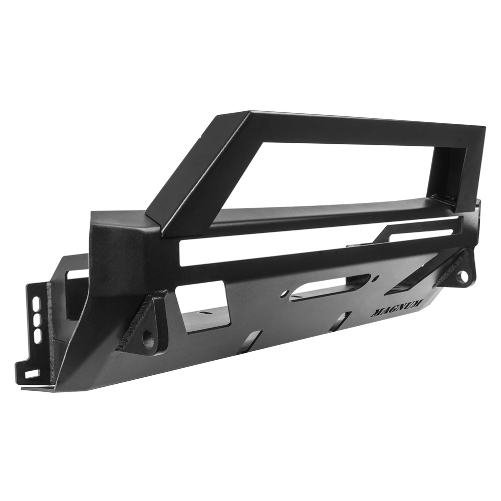 Toyota 4Runner Magnum RT Bumpers - Front -14-C TOYOTA 4RUNNER (EX LIMITED) STEEL FRONT WINCH READY BUMPER BLACK