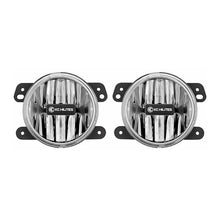 KC HiLiTES 10-18 Jeep JK 4in. Gravity G4 LED Light 10w SAE/ECE Clear Fog Beam (Pair Pack System)