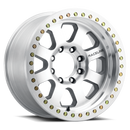 Raceline RT260M Avenger 17x9in / 8x170 BP / -12mm Offset / 130.81mm Bore - Machined Beadlock Wheel