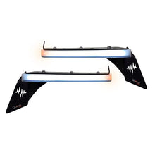 Jeep Wrangler JL/Gladiator 9.5 x 0.75 Inch Slim Chop Kit DRL w/ Sequential Switchback Turn Signal & Side Marker Light