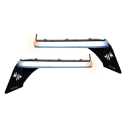Jeep Wrangler JL/Gladiator 9.5 x 0.75 Inch Slim Chop Kit DRL w/ Sequential Switchback Turn Signal & Side Marker Light