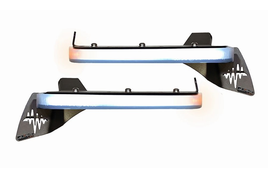 QUAKE LED FENDER DRL SLIM CHOP KIT JT/JL Sahara/Overland Only