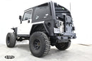 LoD Offroad JBC9621 Destroyer Expedition Series Rear Bumper w/ Tire Carrier for 87-06 Jeep Wrangler YJ, TJ, & Unlimited