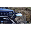 Jeep Wrangler JL/Gladiator 9.5 x 0.75 Inch Slim Chop Kit DRL w/ Sequential Switchback Turn Signal & Side Marker Light