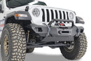 JK/JL/JT Black Ops Shorty Winch Front Bumper