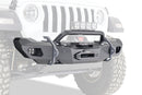 JK/JL/JT Black Ops Shorty Winch Front Bumper