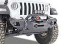 JK/JL/JT Black Ops Shorty Winch Front Bumper