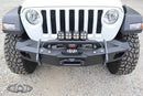 JK/JL/JT Black Ops Shorty Winch Front Bumper